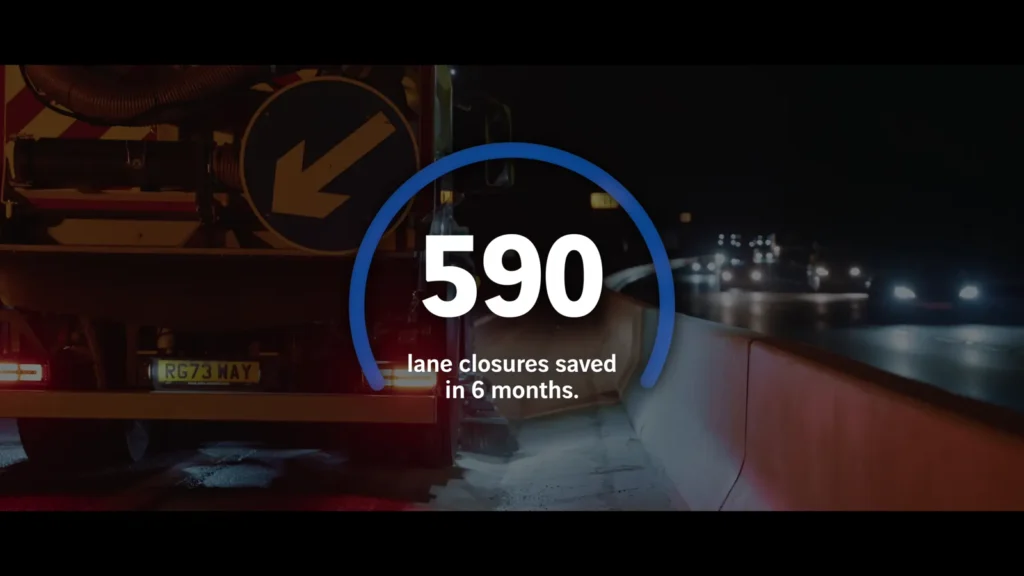 Ringway M1 overnight motorway project